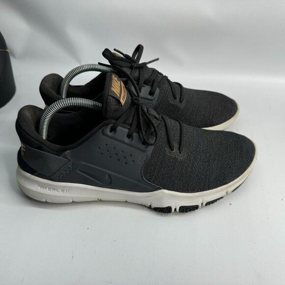 Nike Flex Control 3 Shoes Mens Gray Size 9.5 Lace‎ Up Training - Picture 1 of 9